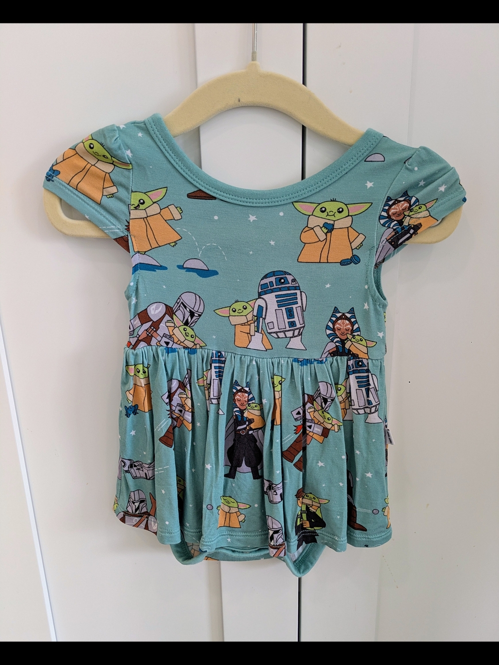 Star Wars Baby Little Sleepies Onesie Dress